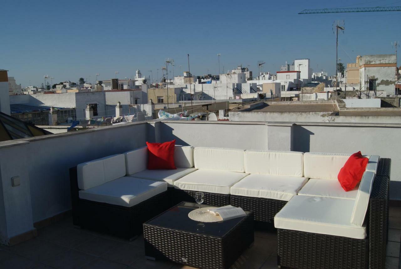 Apartmán Cdz - Atico Tavira Two Private Terraces With Great Views Cádiz Exteriér fotografie